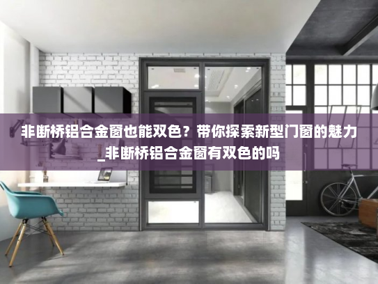 非断桥铝合金窗也能双色？带你探索新型门窗的魅力_非断桥铝合金窗有双色的吗
