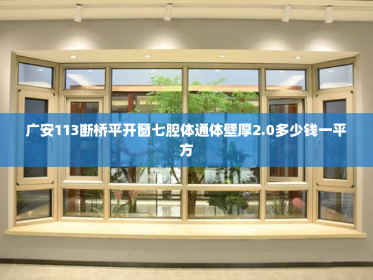 广安113断桥平开窗七腔体通体壁厚2.0多少钱一平方
